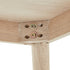 Square Coffee Table Nyborg 70x70 - White Oil